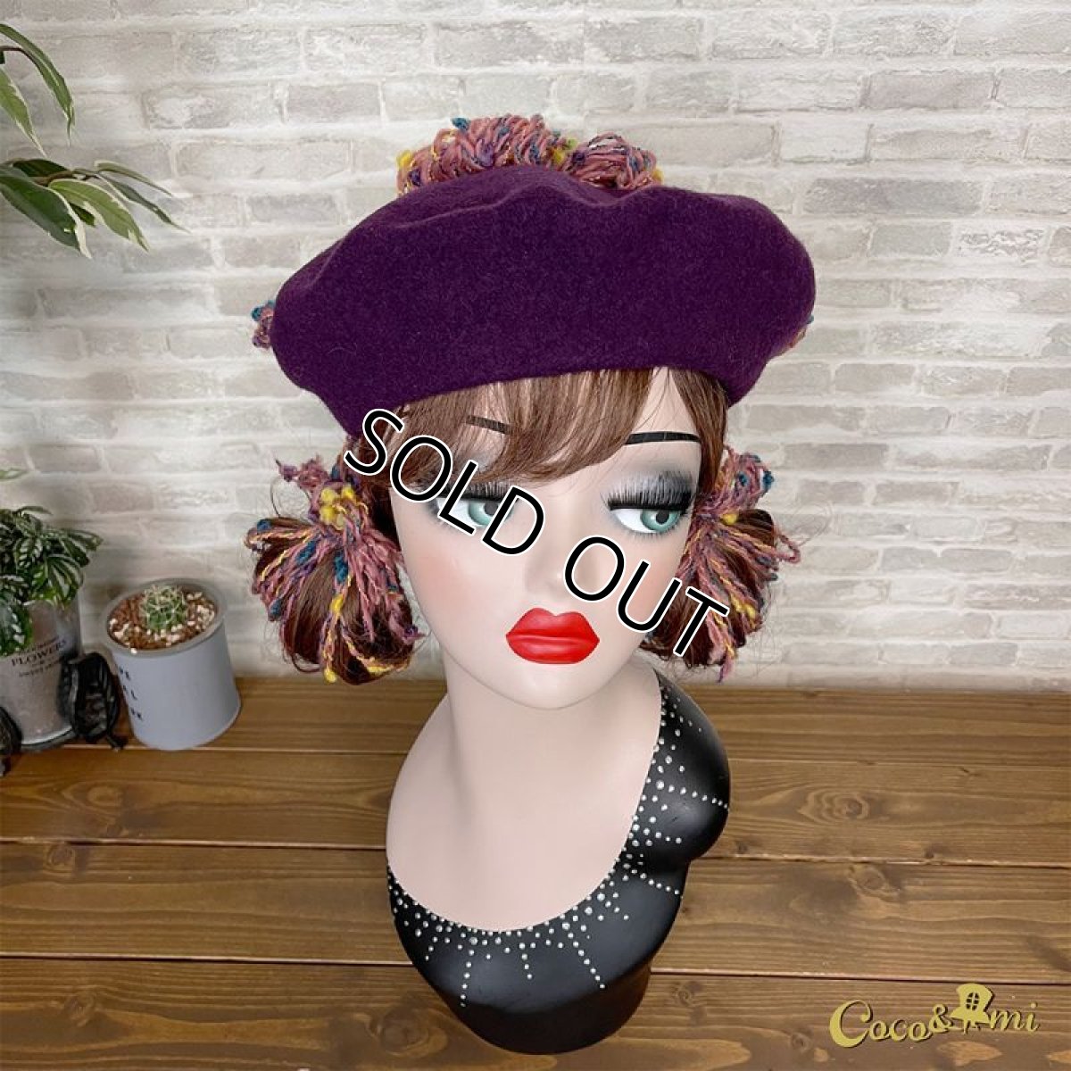 画像9: AmiAmiベレー(パープル) (9)