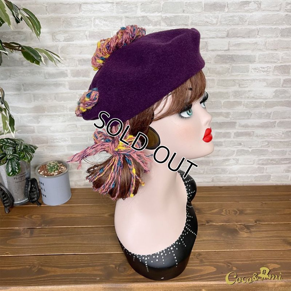 画像10: AmiAmiベレー(パープル) (10)