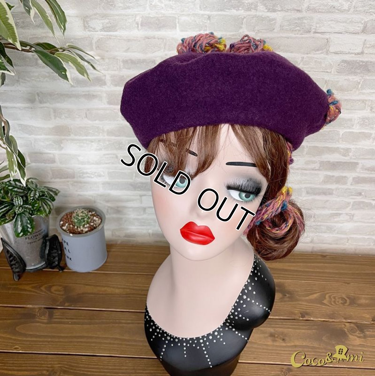 画像13: AmiAmiベレー(パープル) (13)