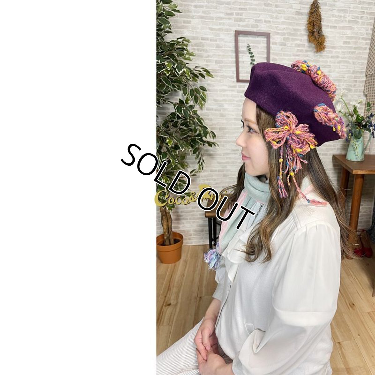 画像15: AmiAmiベレー(パープル) (15)