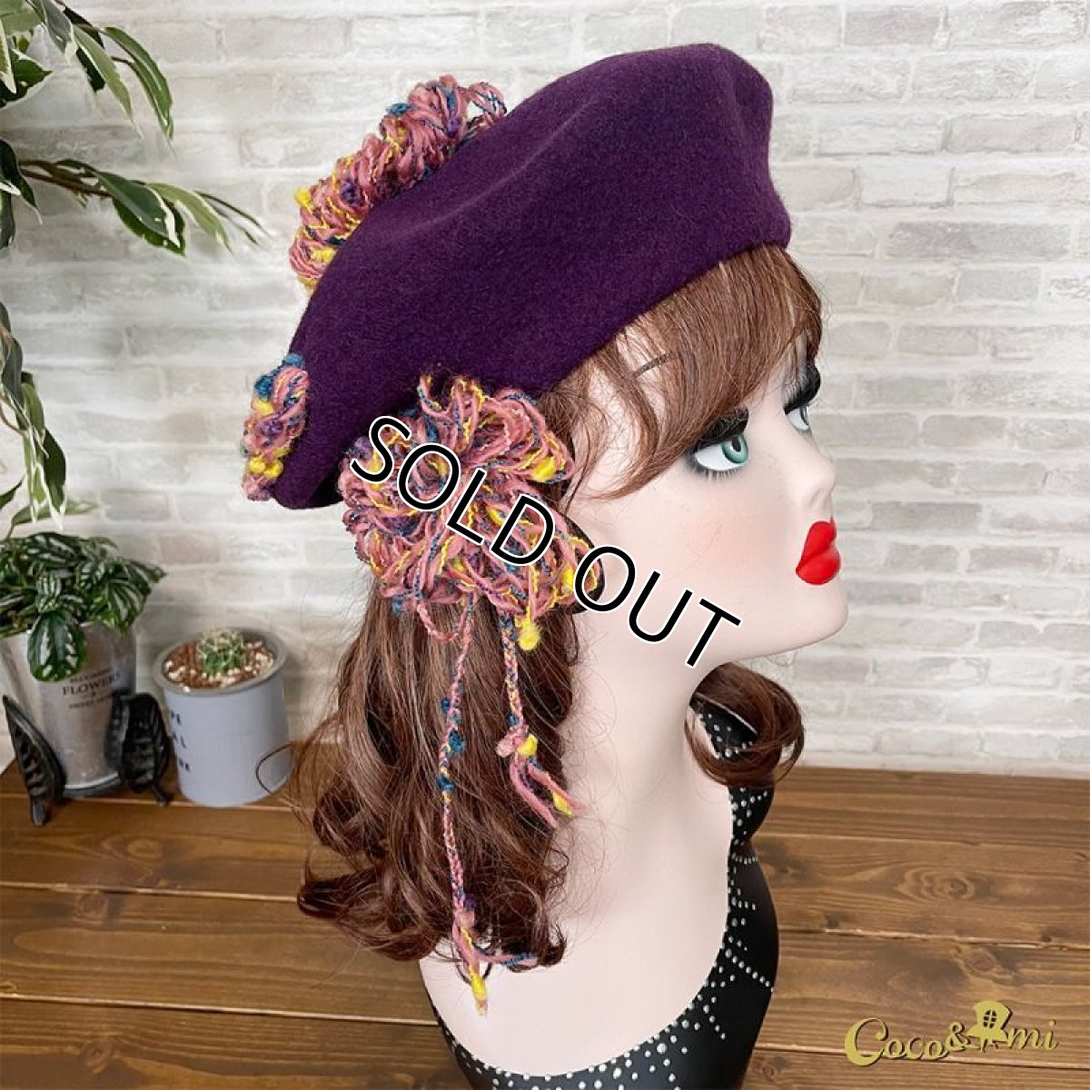 画像6: AmiAmiベレー(パープル) (6)