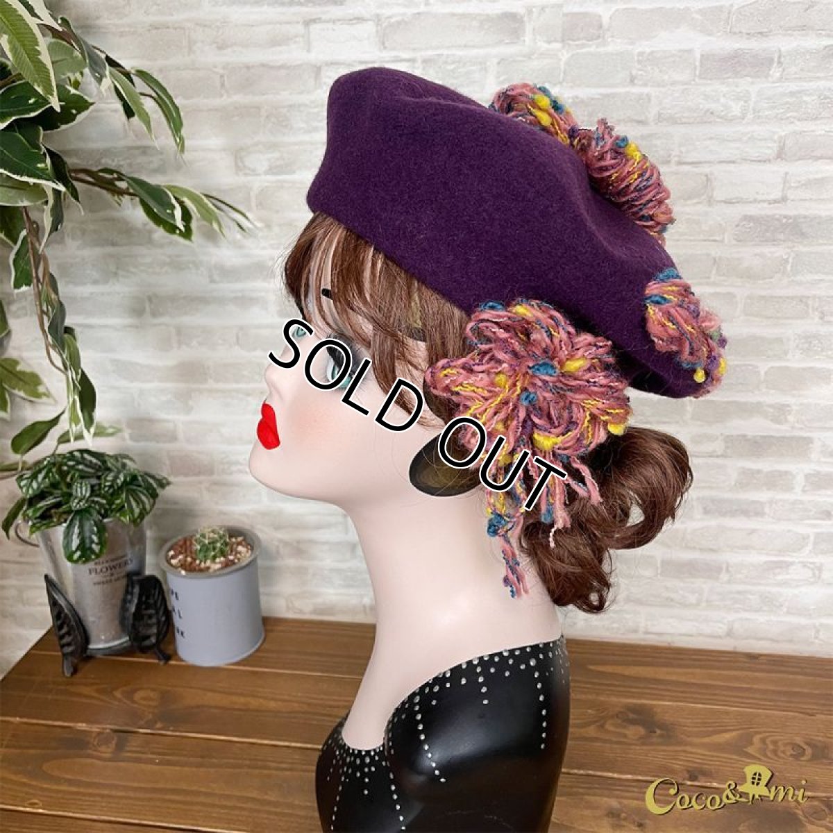 画像5: AmiAmiベレー(パープル) (5)