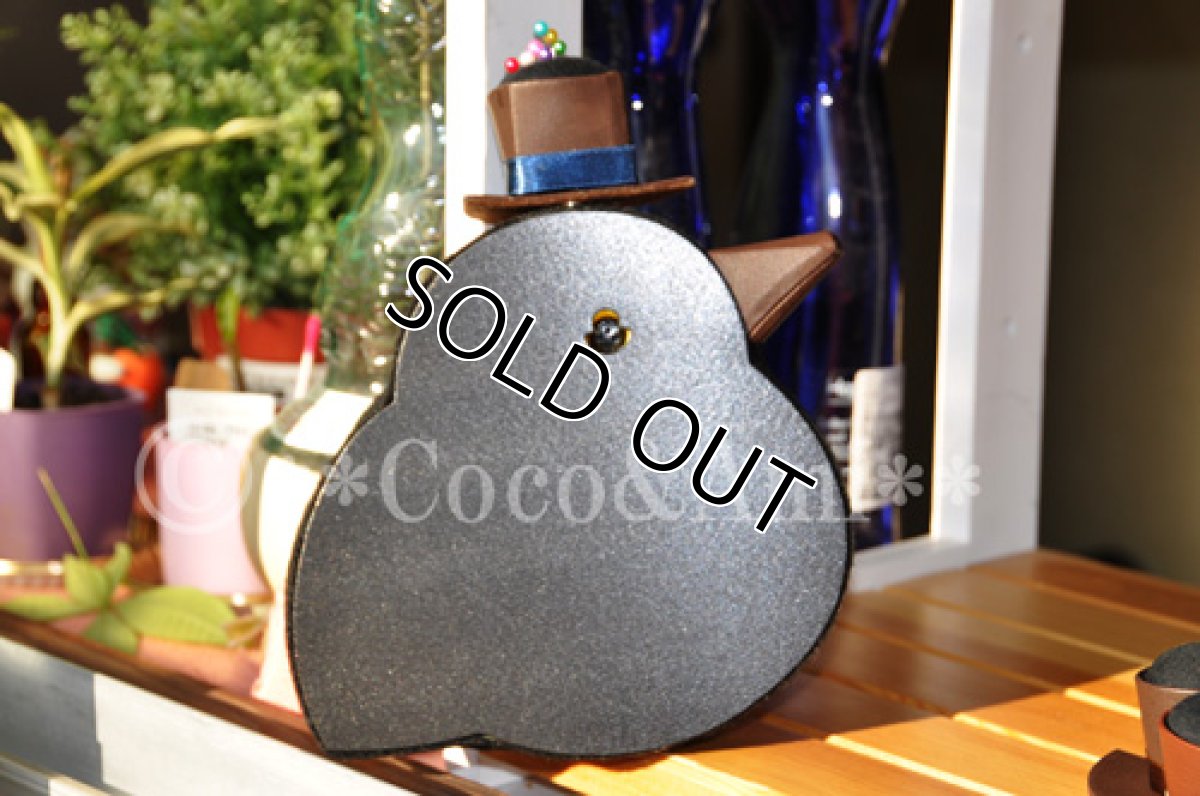 画像5: 鳥のボビン収納ケース(C・ネイビー×ピンク) (5)