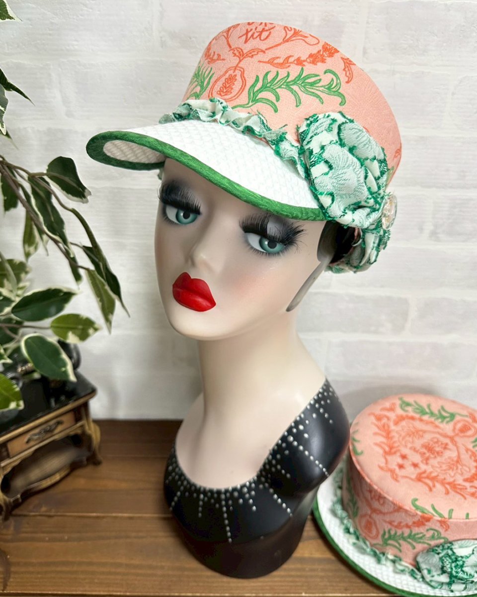 画像7: 【JI'NEコラボ】ボナペティキャスケット(ピンク) (7)