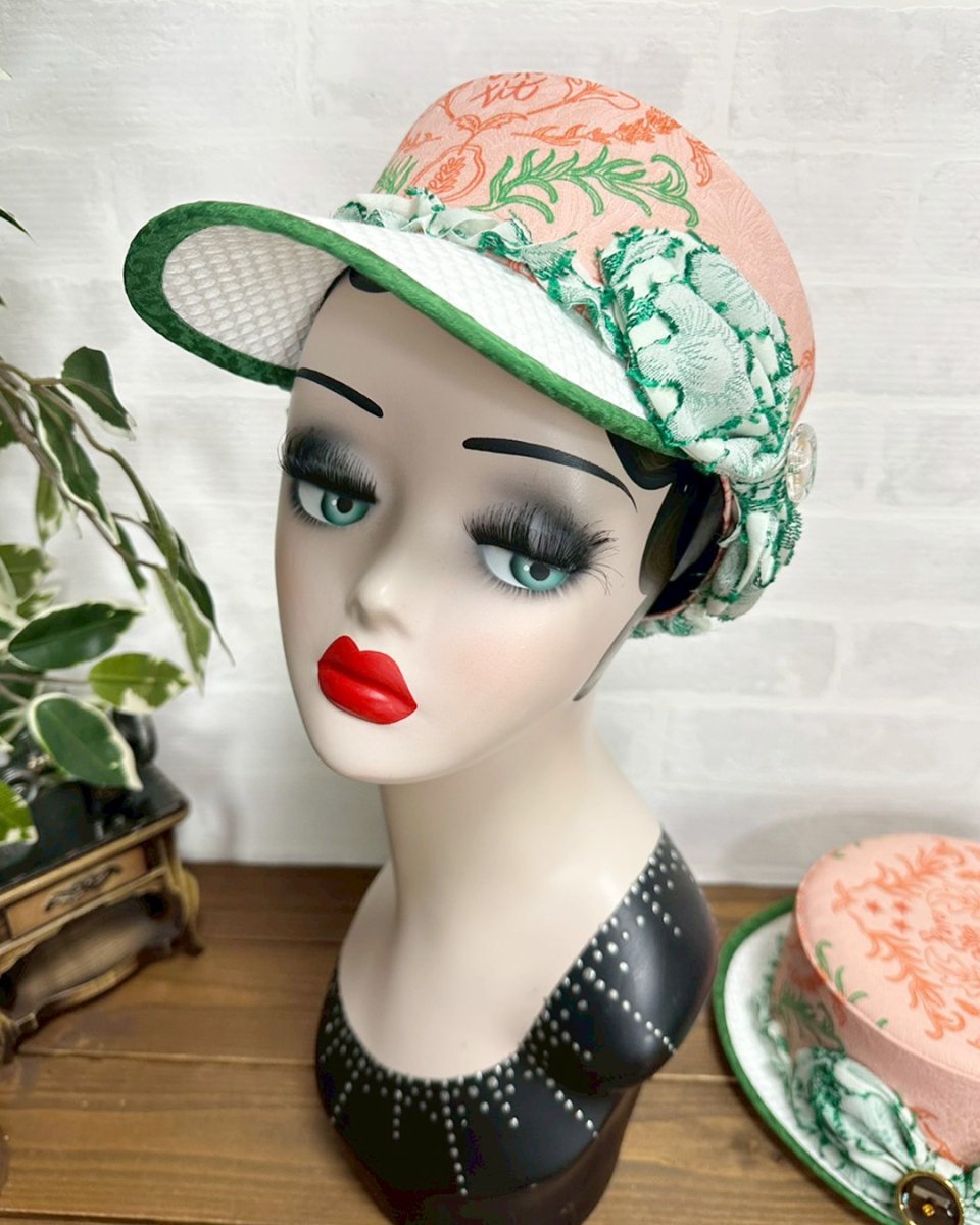 画像3: 【JI'NEコラボ】ボナペティキャスケット(ピンク) (3)