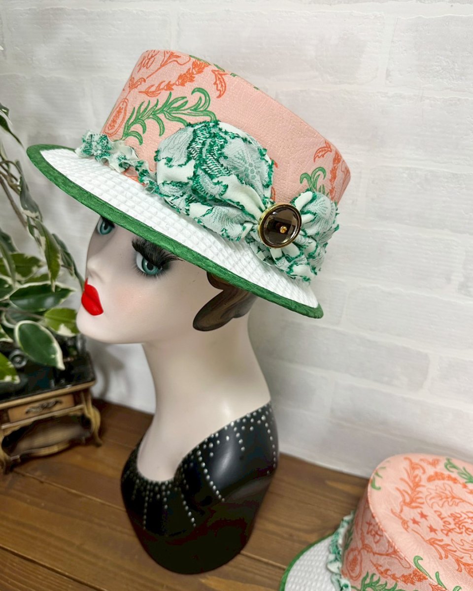 画像2: 【JI'NEコラボ】ボナペティハット(ピンク) (2)