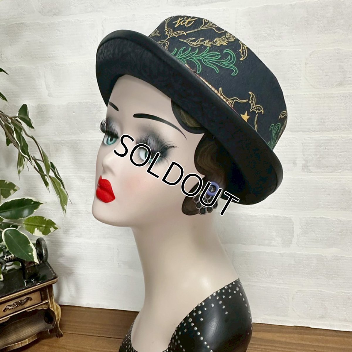 画像8: 【JI'NEコラボ】ボナペティハット(黒) (8)