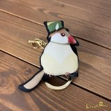coco&ami こことあみ ココトアミ ミントグリーン 鳥の刺繍 ベレー帽 coco&ami こことあみ ココトアミ ミントグリーン 鳥の刺繍
