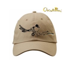 画像1: ここあみキャップ/鳥太郎(ベージュ) (1)