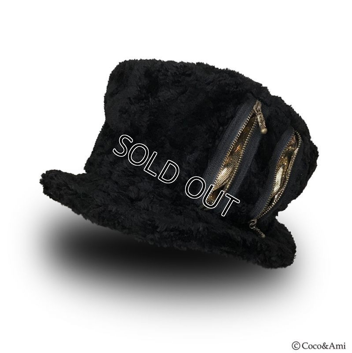 画像1: ファ〜・・スナーを閉ジッぱ〜(ブラック) (1)