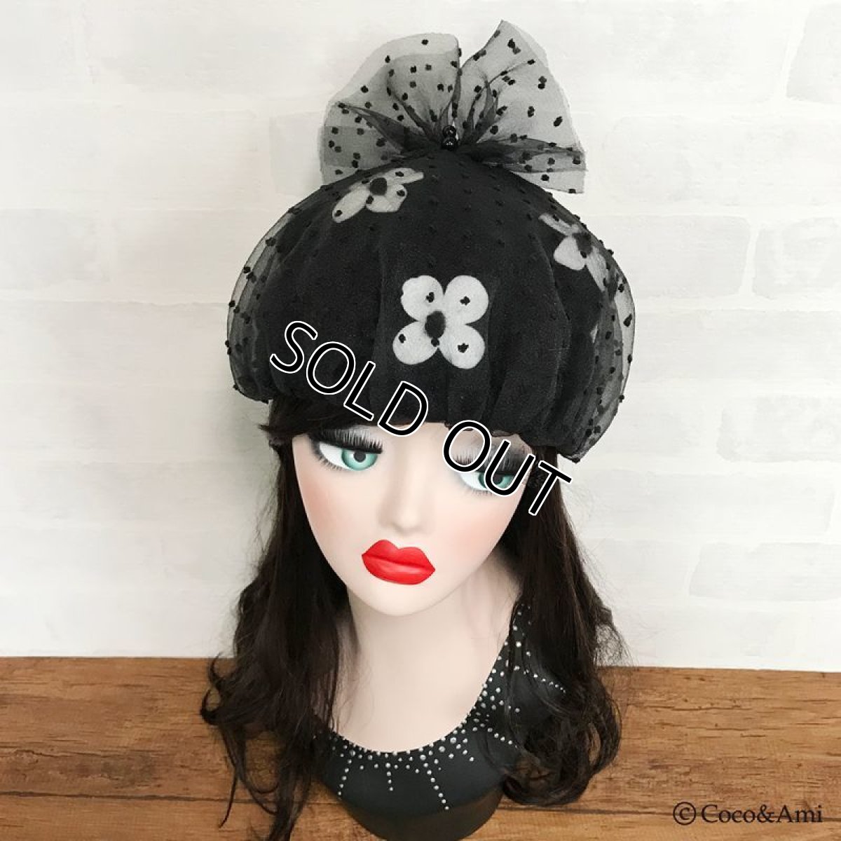 画像2: 【ラスト1点】ふらわりぃ〜(黒) (2)