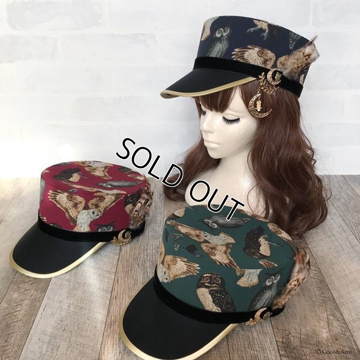 画像10: FOR FOR JI'NEキャスケット(ネイビー) (10)