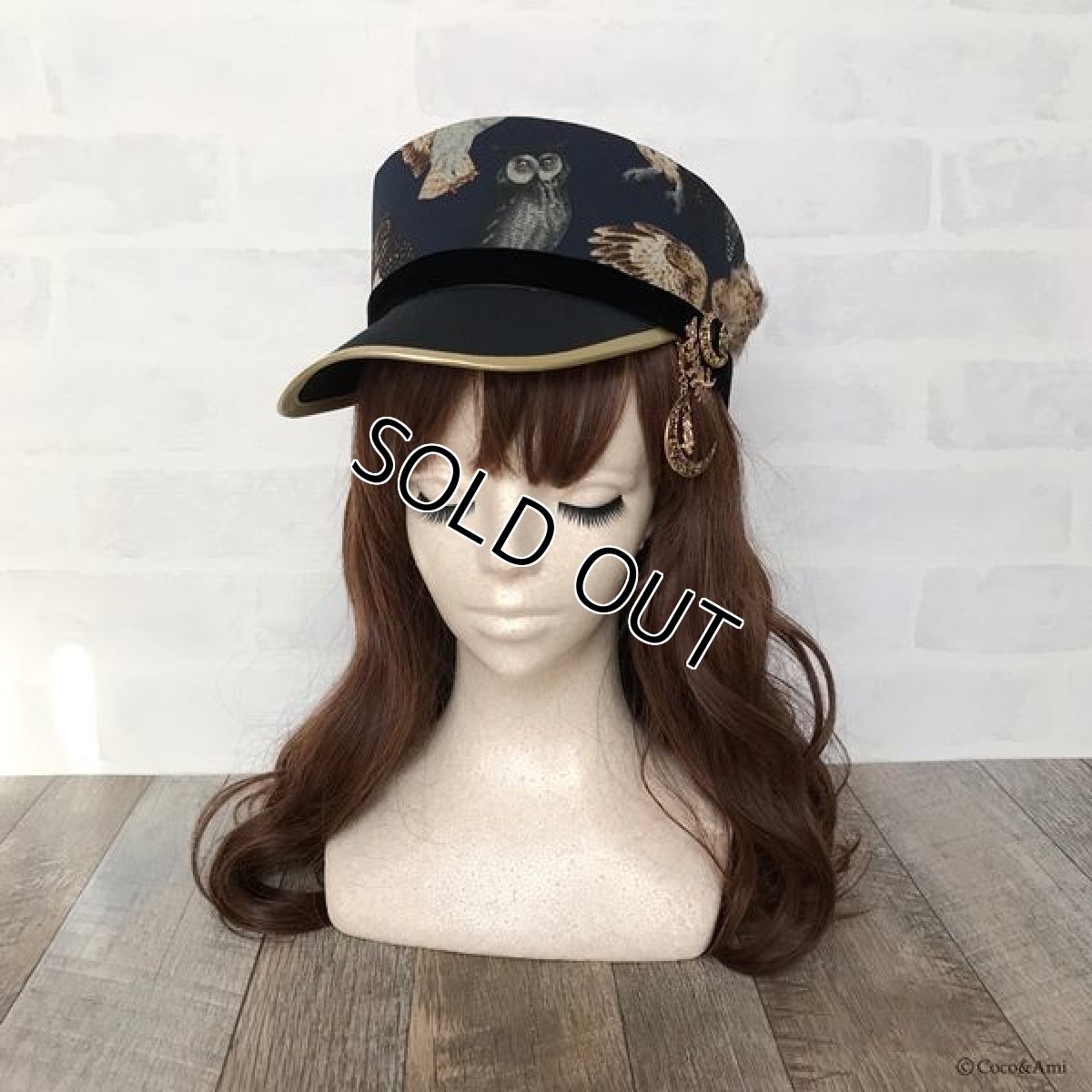 画像2: FOR FOR JI'NEキャスケット(ネイビー) (2)