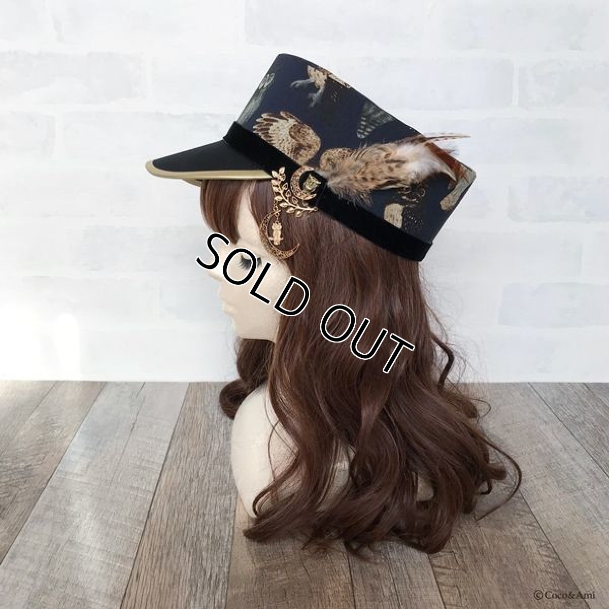 画像3: FOR FOR JI'NEキャスケット(ネイビー) (3)