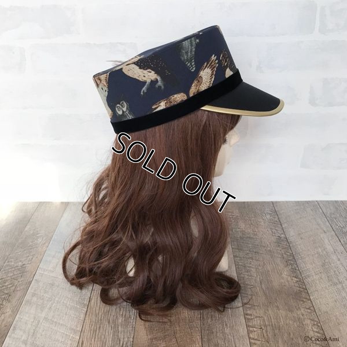 画像6: FOR FOR JI'NEキャスケット(ネイビー) (6)