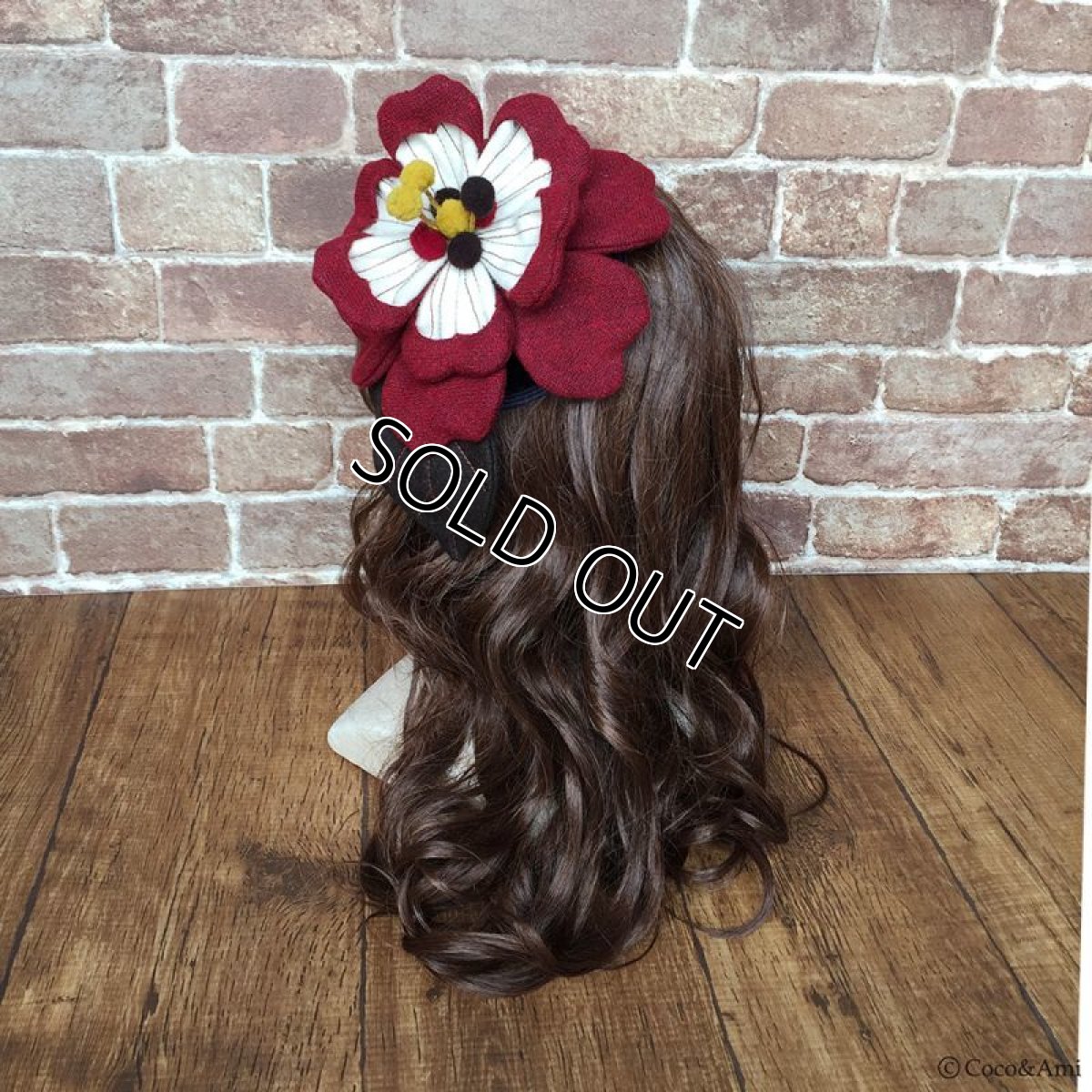 画像2: 咲かせ！花クテルハット（赤） (2)