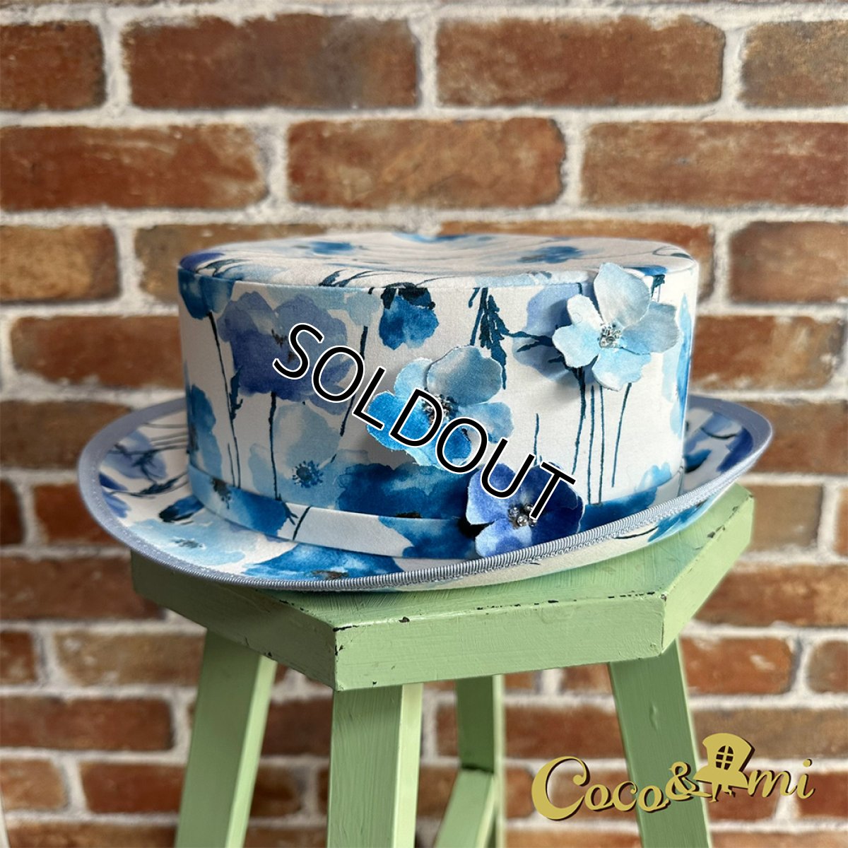 画像2: 【お客様専用画面】春の花(ポピー)/ブルー (2)