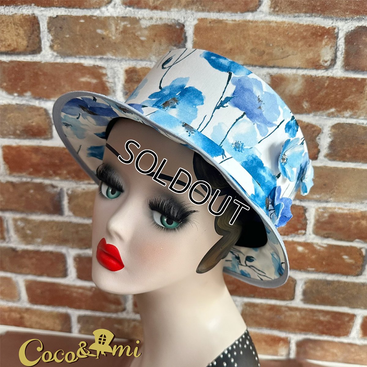 画像3: 【お客様専用画面】春の花(ポピー)/ブルー (3)