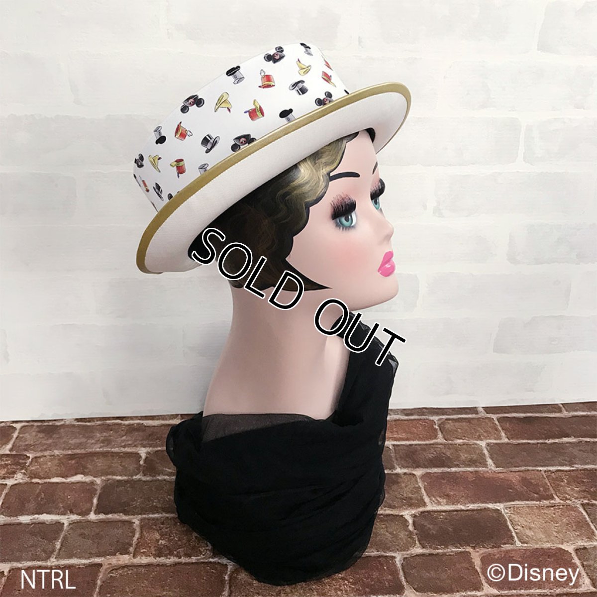 画像4: ミッキー/ハット×ハット(ホワイト) (4)