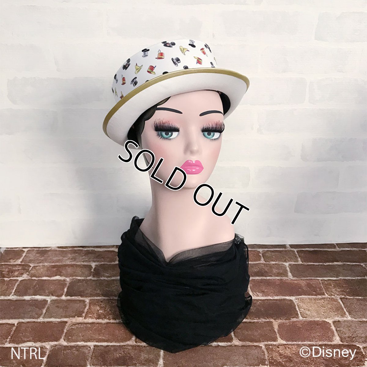 画像3: ミッキー/ハット×ハット(ホワイト) (3)