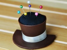 画像6: 鳥のボビン収納ケース(C・ネイビー×ピンク) (6)