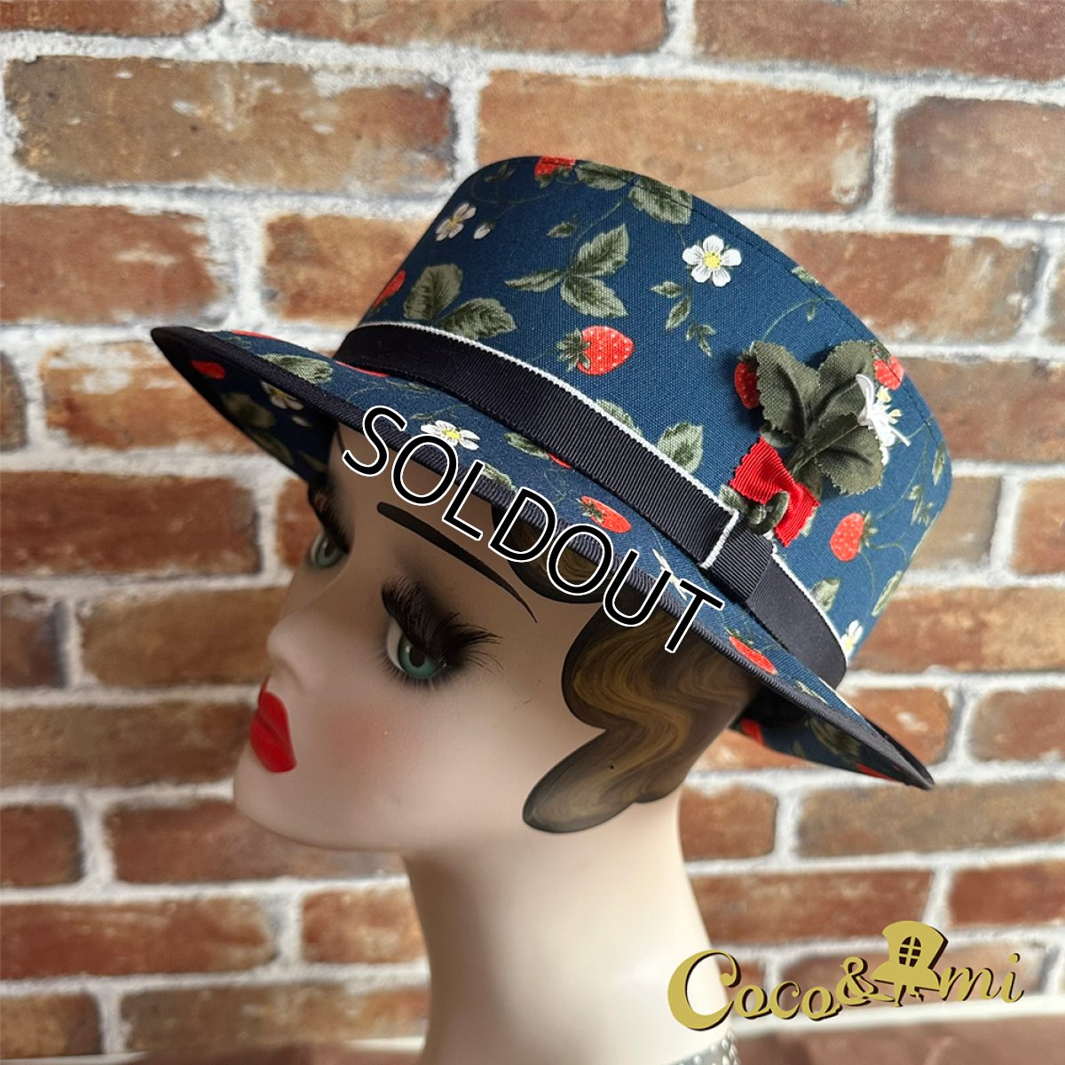 画像11: 【期間限定・レア物】イチゴイチエ(苺畑)/ネイビー×ネイビー (11)