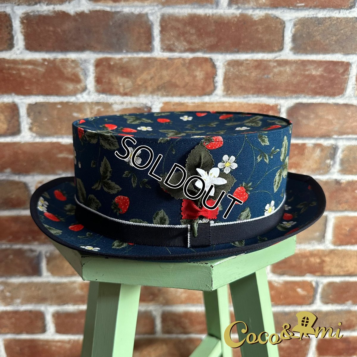 画像10: 【期間限定・レア物】イチゴイチエ(苺畑)/ネイビー×ネイビー (10)