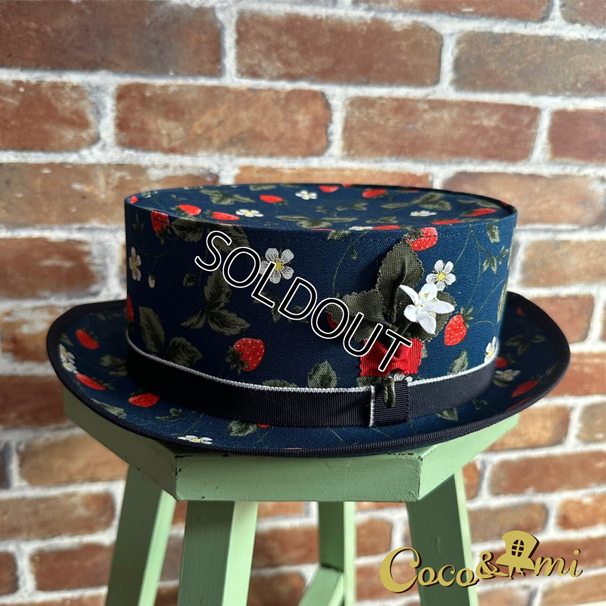 画像9: 【期間限定・レア物】イチゴイチエ(苺畑)/ネイビー×ネイビー (9)