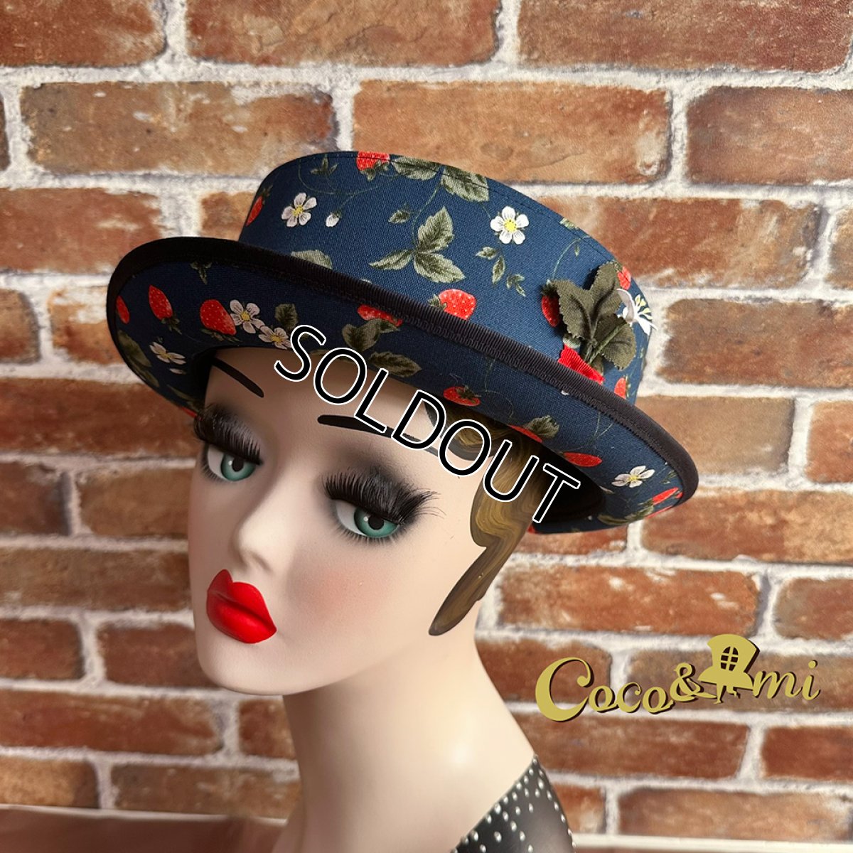 画像13: 【期間限定・レア物】イチゴイチエ(苺畑)/ネイビー×ネイビー (13)