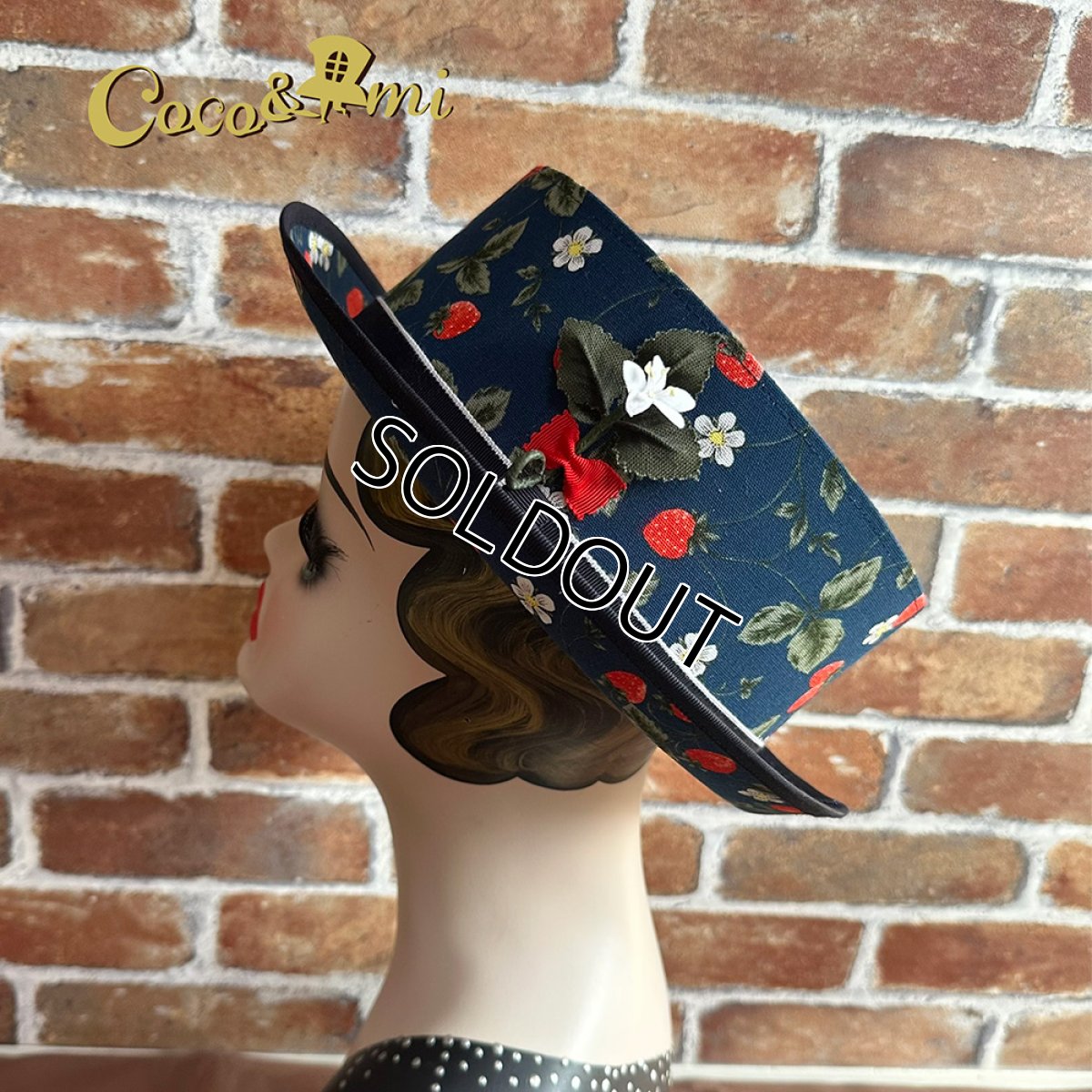 画像8: 【期間限定・レア物】イチゴイチエ(苺畑)/ネイビー×ネイビー (8)