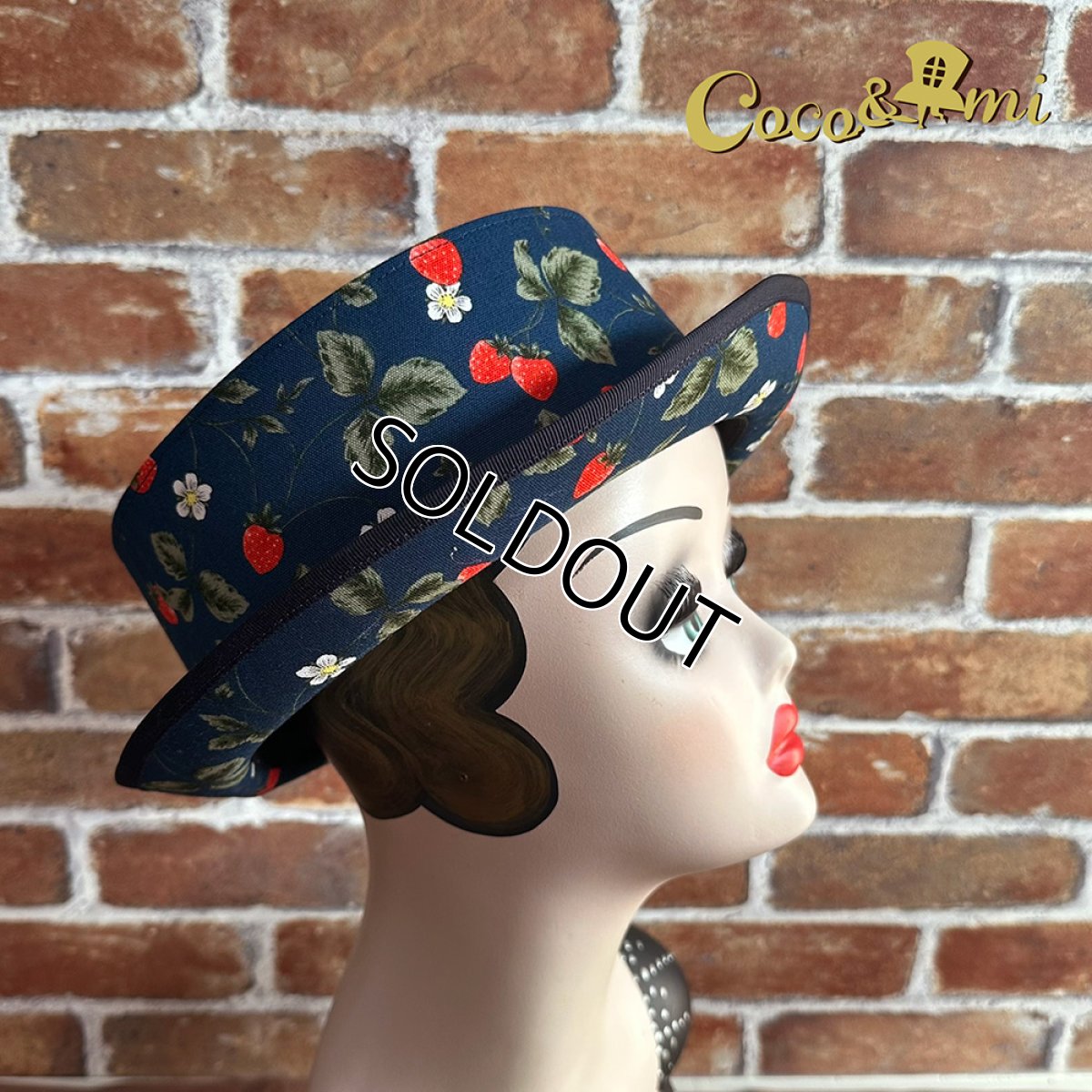 画像5: 【期間限定・レア物】イチゴイチエ(苺畑)/ネイビー×ネイビー (5)