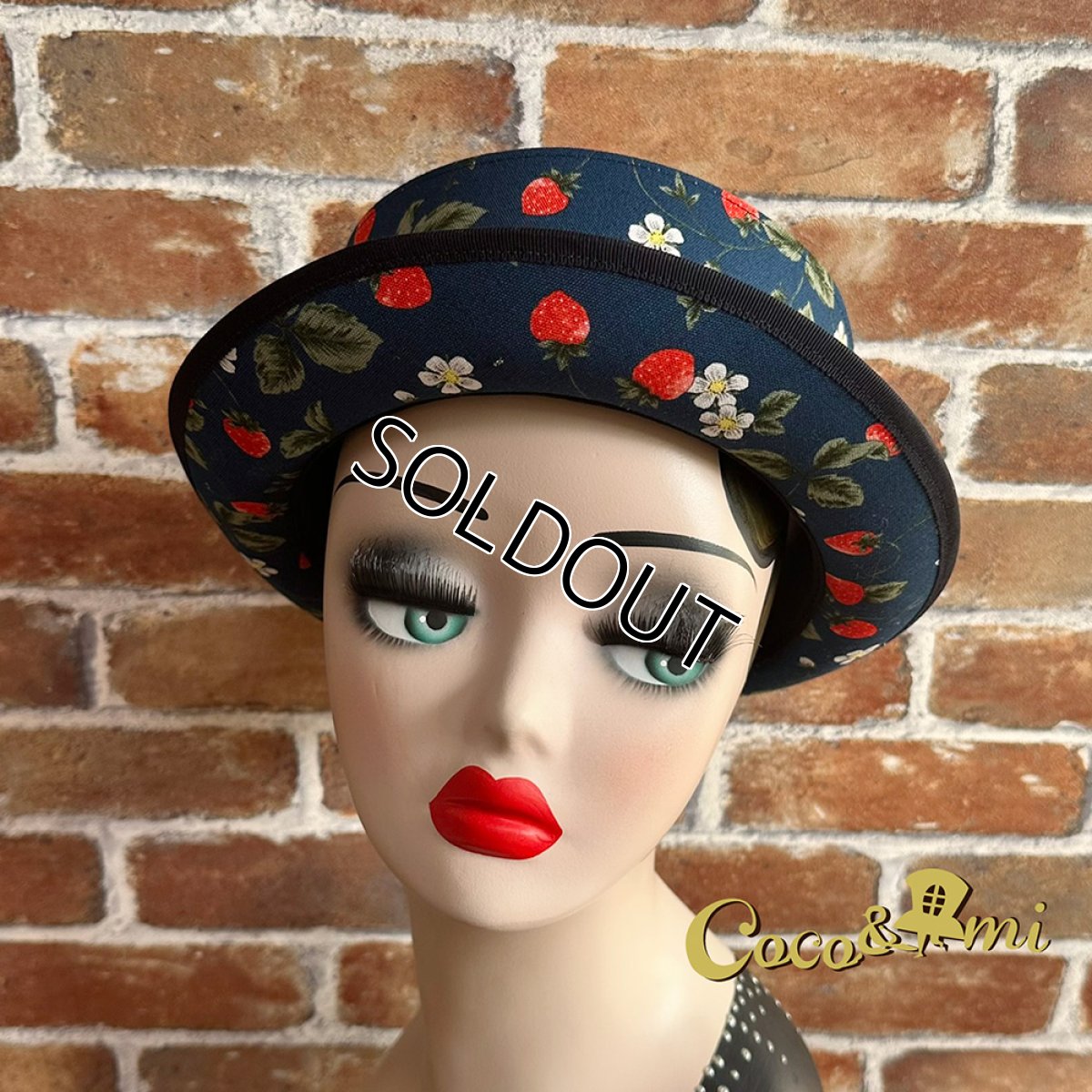 画像12: 【期間限定・レア物】イチゴイチエ(苺畑)/ネイビー×ネイビー (12)