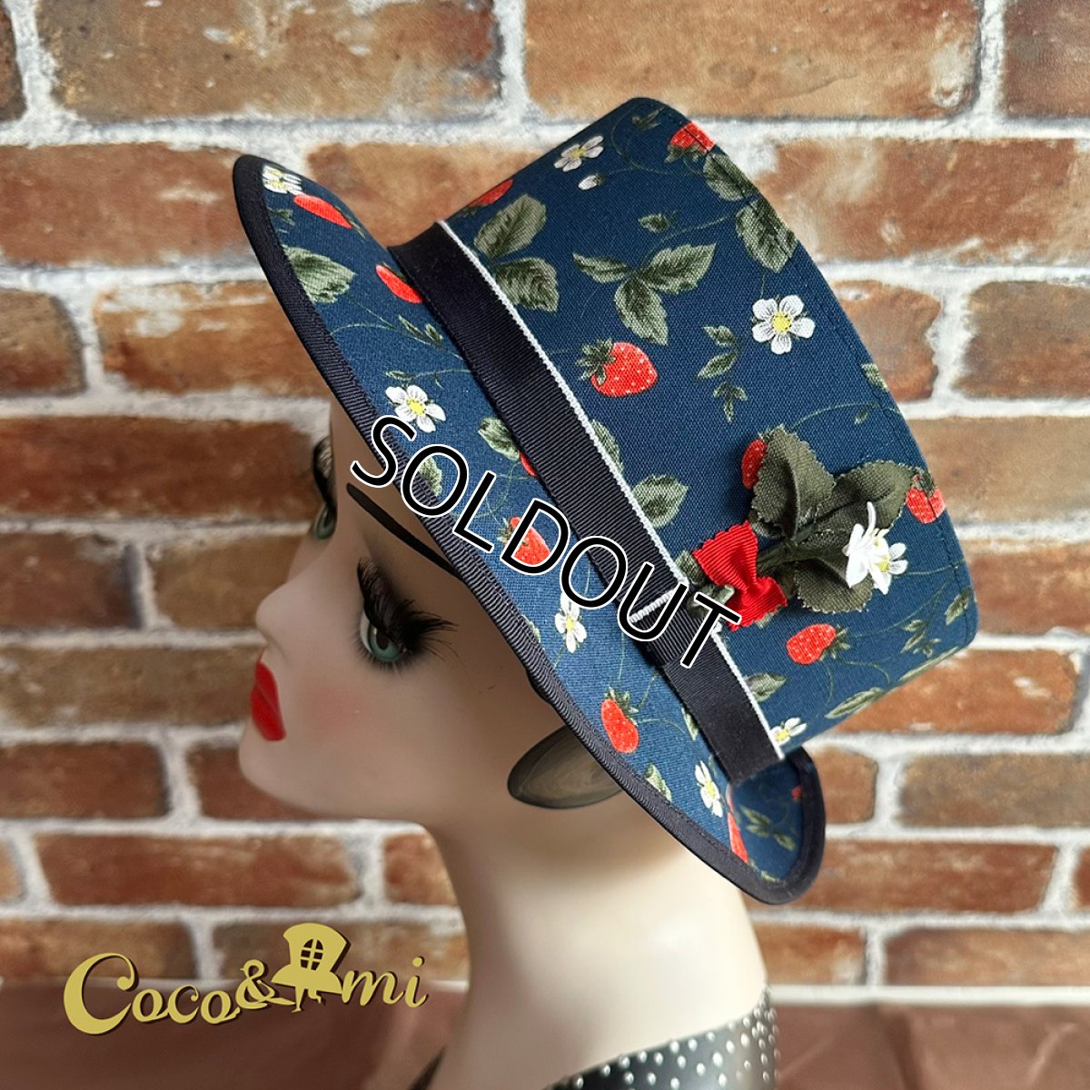 画像6: 【期間限定・レア物】イチゴイチエ(苺畑)/ネイビー×ネイビー (6)