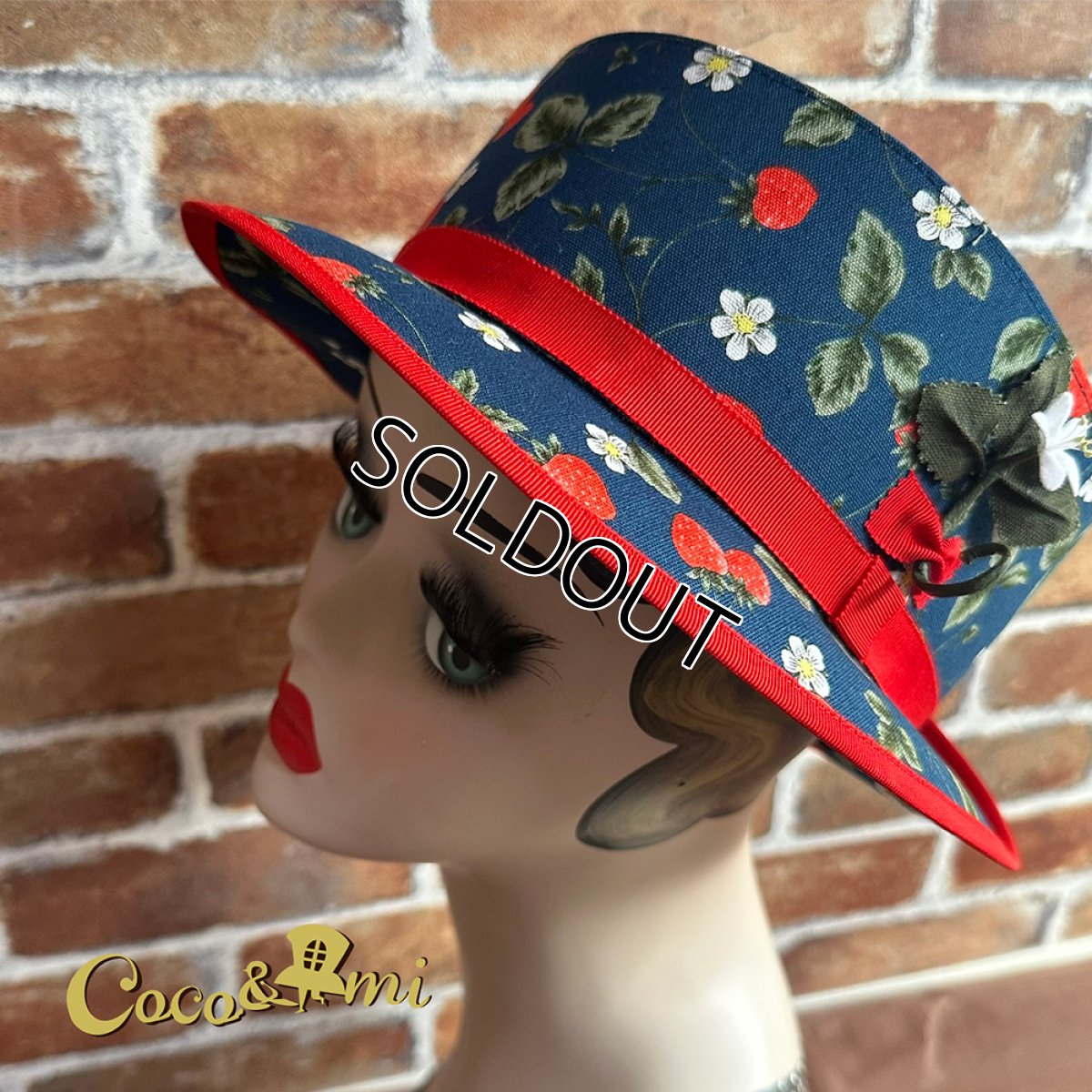 画像10: 【お客様専用画面】イチゴイチエ(苺畑)/ネイビー×レッド (10)