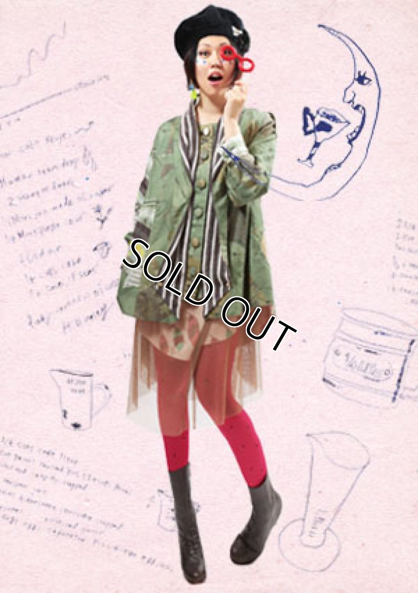 画像6: 尻尾はピアスに！もふもふ鳥ベレー(ブラック) (6)