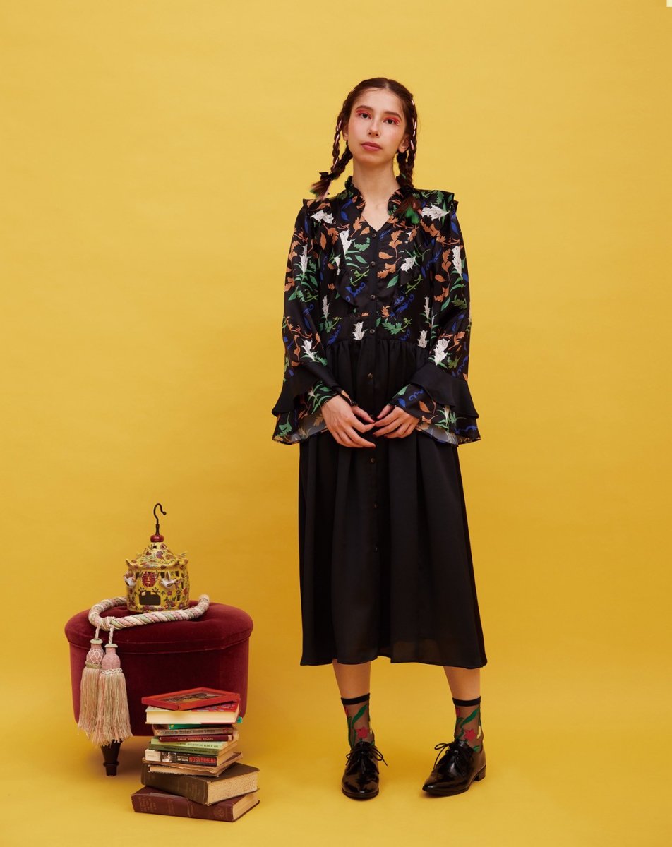 画像16: 【JI'NEコラボ】リンドウハット(黒) (16)