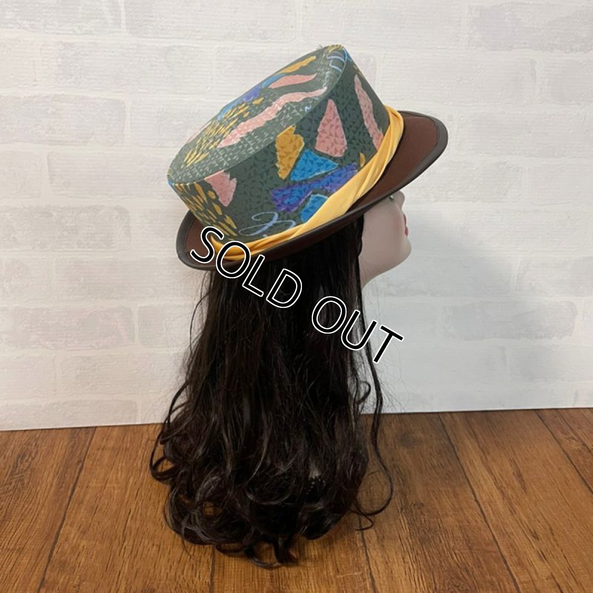 画像5: 【JI'NE×ここあみコラボ！】カーキハット【1点物】 (5)