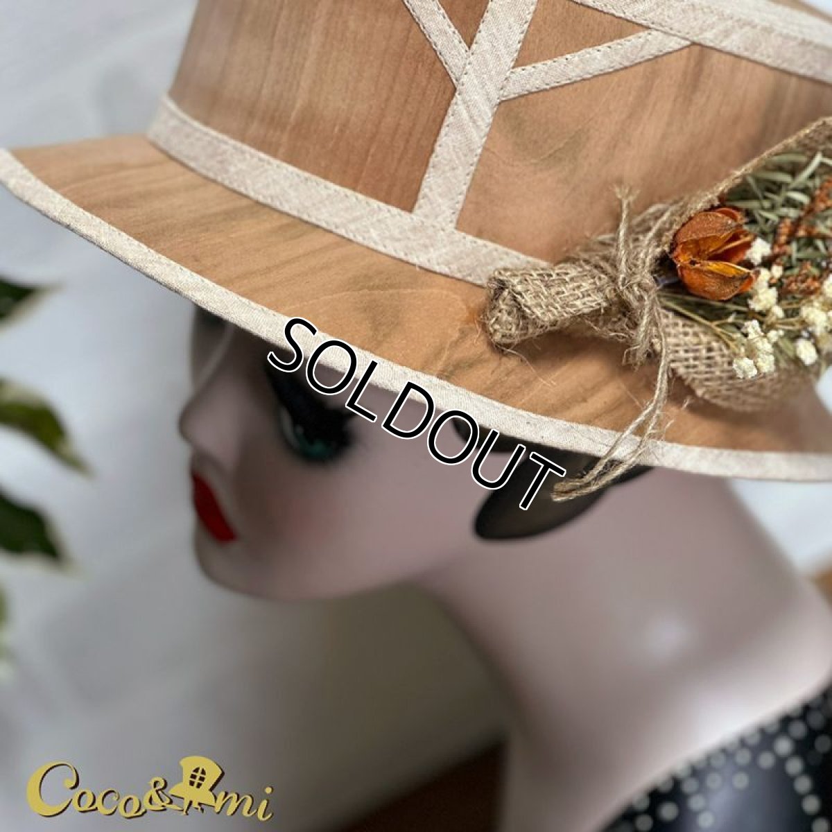 画像10: 【ラスト1点】木の帽子〜MADE OF WOOD〜(桜) (10)