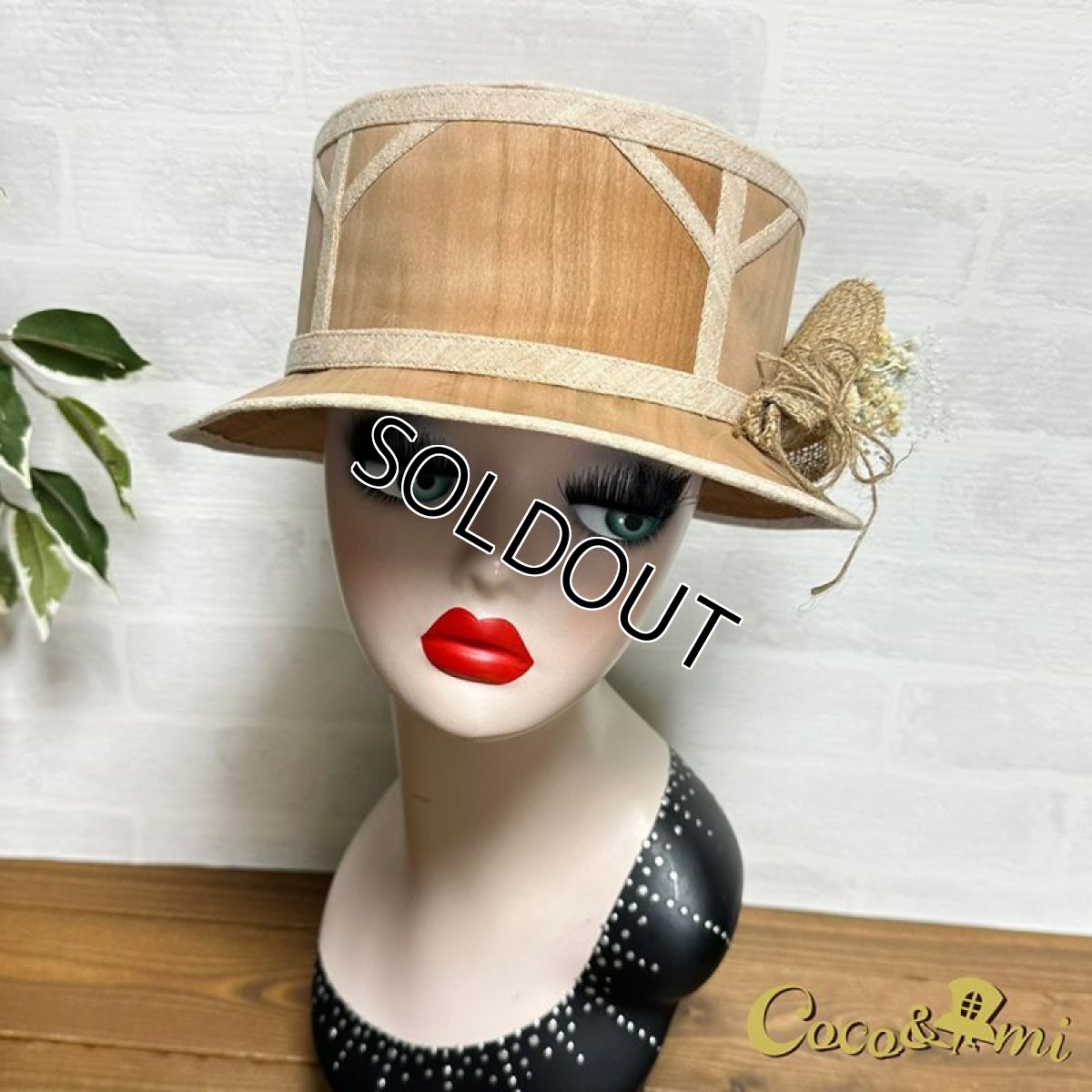 画像5: 【ラスト1点】木の帽子〜MADE OF WOOD〜(桜) (5)