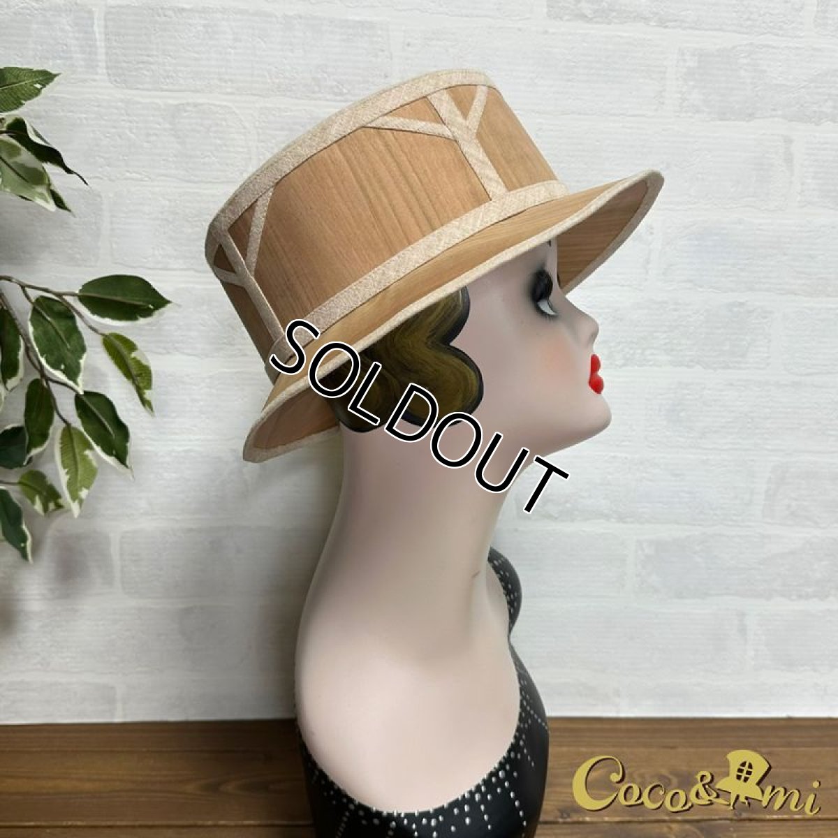 画像7: 【ラスト1点】木の帽子〜MADE OF WOOD〜(桜) (7)