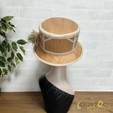 画像9: 【ラスト1点】木の帽子〜MADE OF WOOD〜(桜) (9)