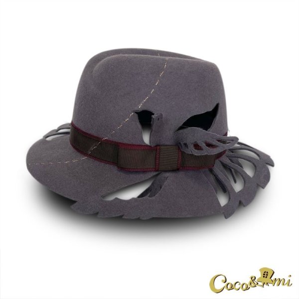 リコ　チャコールグレー　XS 帽子屋Coco&Ami