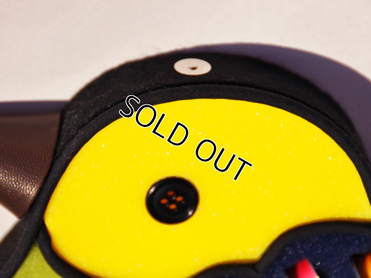 画像9: 鳥のボビン収納ケース(C・ネイビー×ピンク) (9)