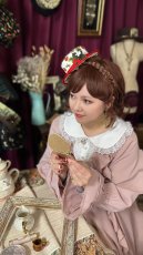画像4: 【魔法のミニハット】イチゴイチエ（苺畑）/ホワイト (4)