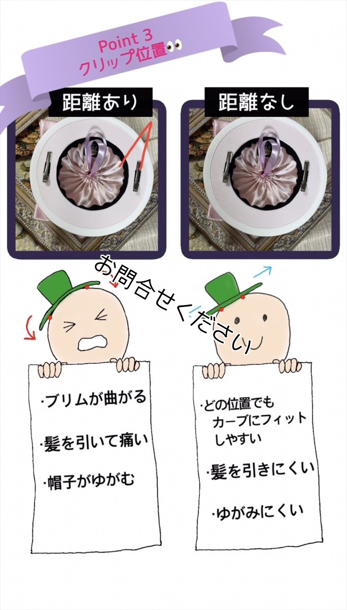 画像14: 【魔法のミニハット】イチゴイチエ（苺畑）/ホワイト (14)
