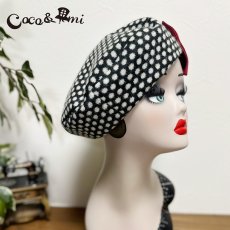 画像4: 冬のモノクロドットコム/ベレー(レッド) (4)