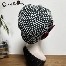 画像12: 冬のモノクロドットコム/キャスケット(レッド) (12)