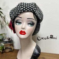 画像9: 冬のモノクロドットコム/キャスケット(レッド) (9)