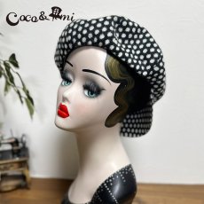 画像7: 冬のモノクロドットコム/キャスケット(レッド) (7)