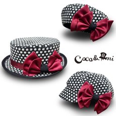 画像12: 冬のモノクロドットコム/ハット(レッド) (12)